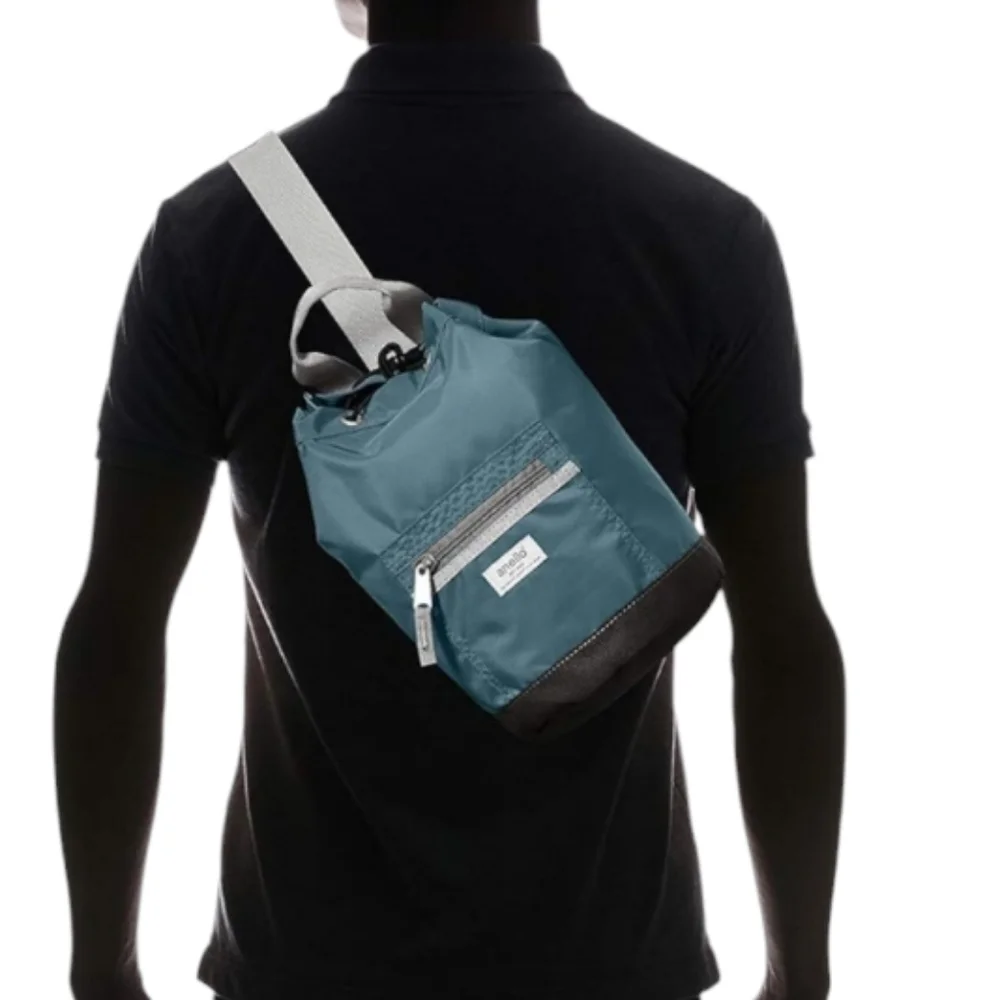 Anello EPOCH Water Repellent Body Bag Backpack ATR0205 Blue